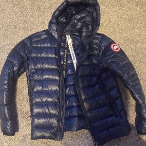 Canada Goose Navy Puffer Jacket